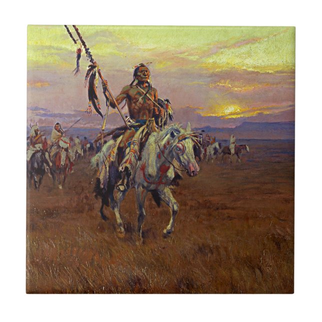 Russell The Medicine Man Tile (Front)