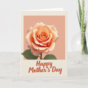 Russet Script Mothers Day Card