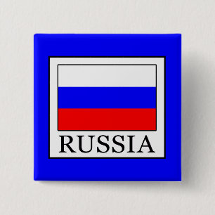 Russia 15 Cm Square Badge