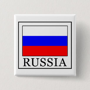 Russia 15 Cm Square Badge