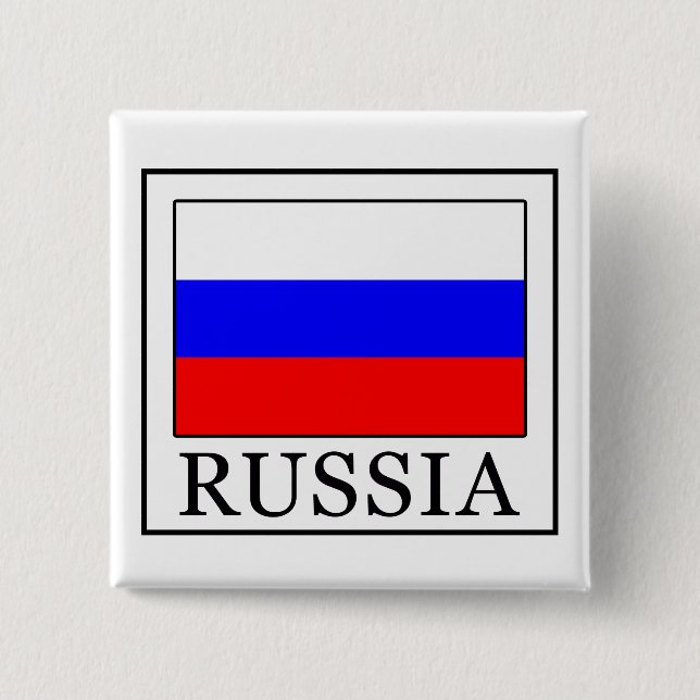 Russia 15 Cm Square Badge (Front)