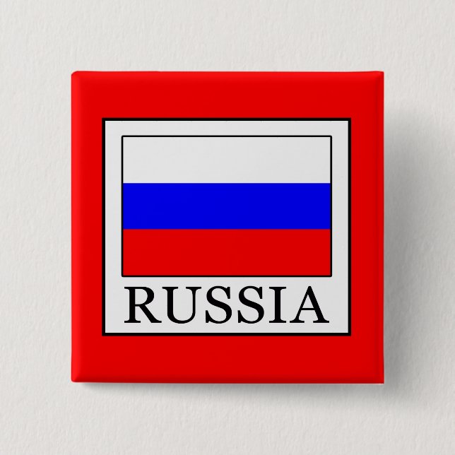 Russia 15 Cm Square Badge (Front)