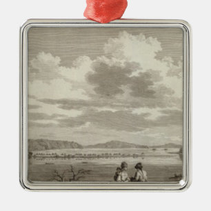 Russia 2 metal tree decoration