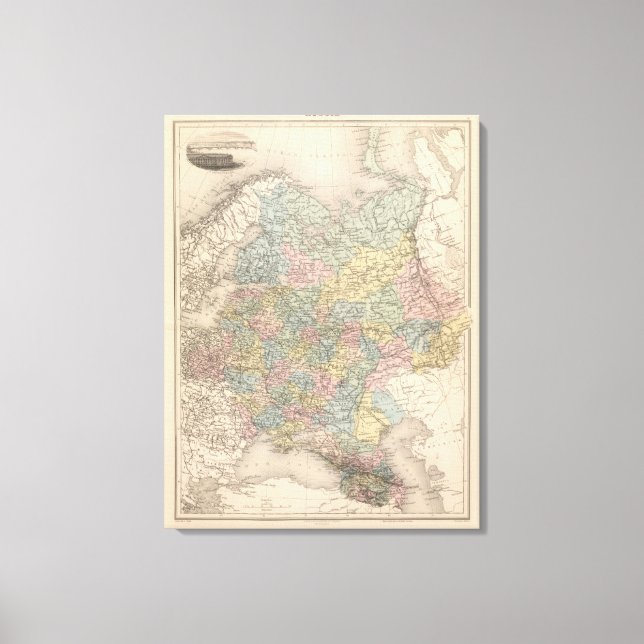 Russia 9 canvas print (Front)