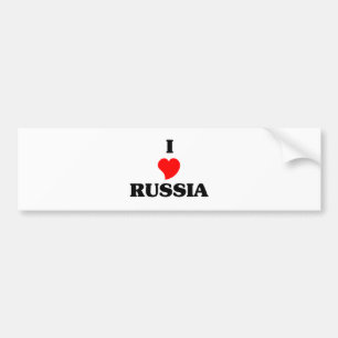 RUSSIA BUMPER STICKER