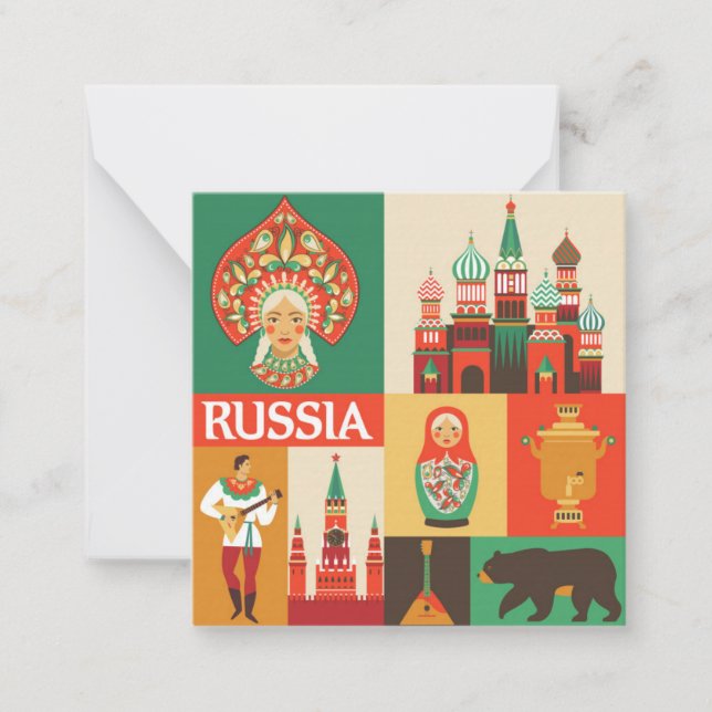 Russia Card (Front)