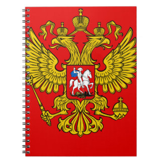 Russia Coat of Arms Notebook