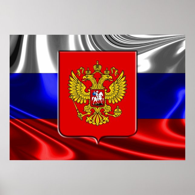 Russia Coat of arms Poster (Front)
