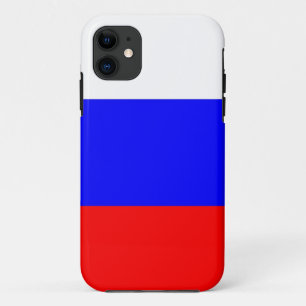 russia country flag red blue white stripes case