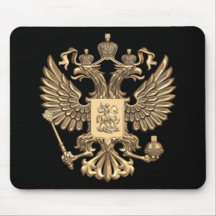 Russia double eagle mouse mat