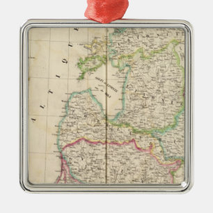 Russia, Europe 9 Metal Tree Decoration