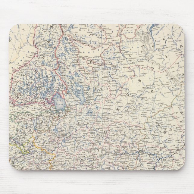 Russia, European Mouse Mat (Front)