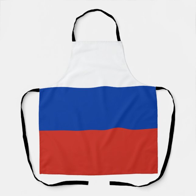 Russia flag apron (Front)