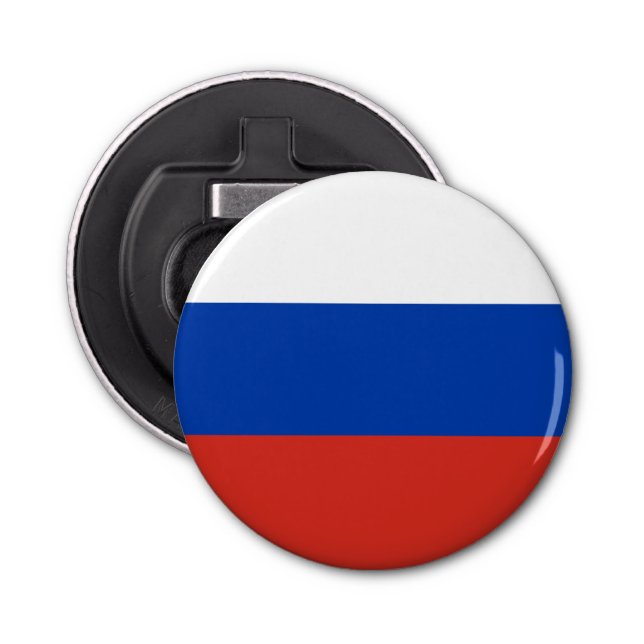Russia Flag Bottle Opener (Front)