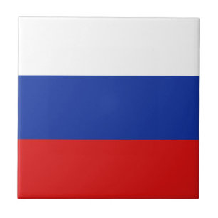 Russia Flag Ceramic Tile