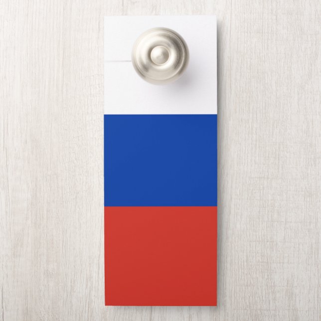 Russia flag door hanger (On Knob)