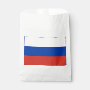 Russia Flag Favour Bags
