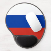 Russia Flag Gel Mouse Mat (Left Side)