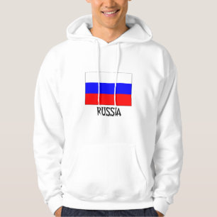 Russia Flag Hoodie