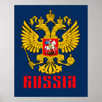 Russia Flag Imperial Eagle Russian Orthodox