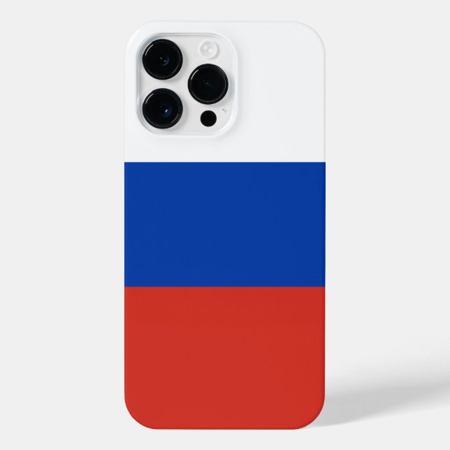 Russia flag iPhone case (Back)