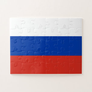 Russia Flag Jigsaw Puzzle