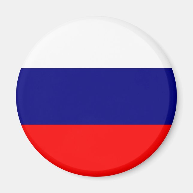 Russia Flag Magnet (Front)