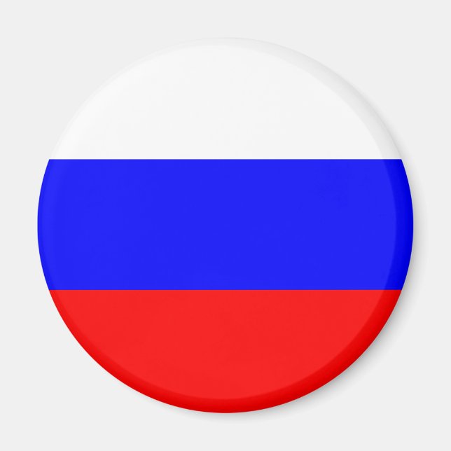 Russia Flag Magnet (Front)