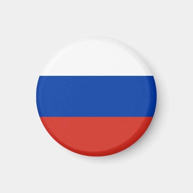 Russia flag magnet (Front)