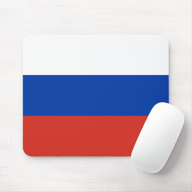 Russia flag mouse mat (With Mouse)