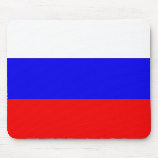 Russia Flag Mouse Mat (Front)