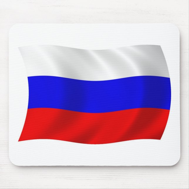 Russia Flag Mousepad (Front)