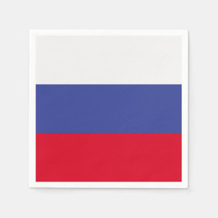 Russia Flag Napkin