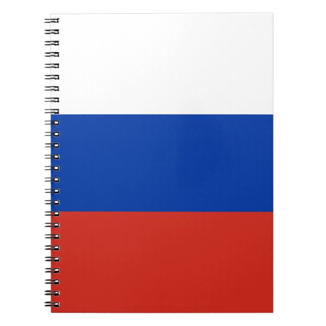 Russia flag notebook (Front)
