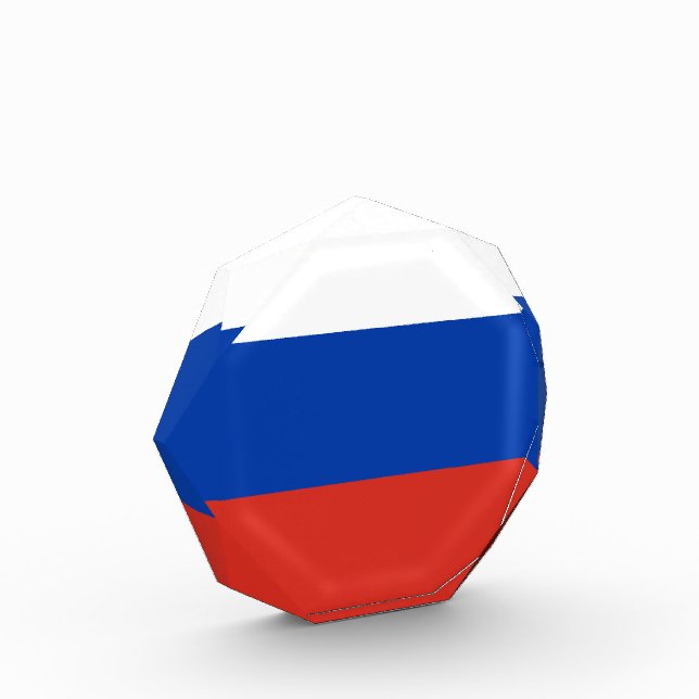 Russia flag photo block (Left)