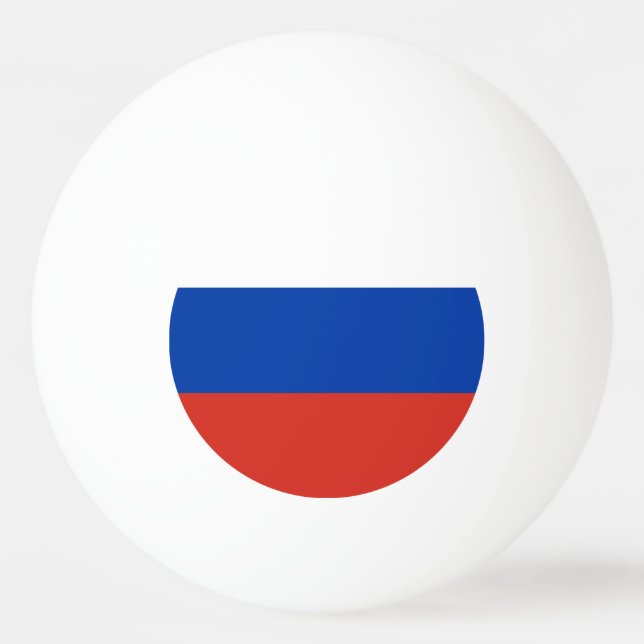 Russia Flag Ping Pong Ball (Front)