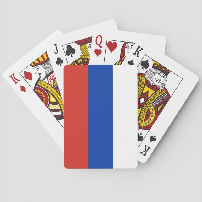 Russia Flag Playing Cards (Back)