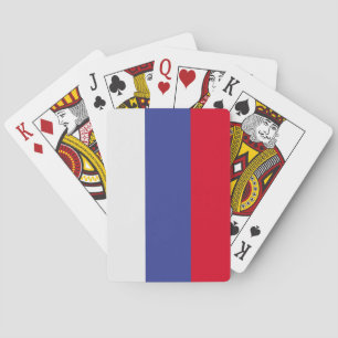 Russia Flag Playing Cards