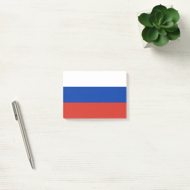 Russia flag post-it notes (Office)