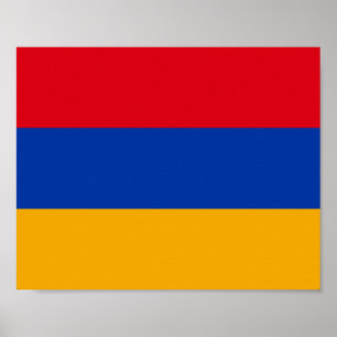 Russia Flag Poster