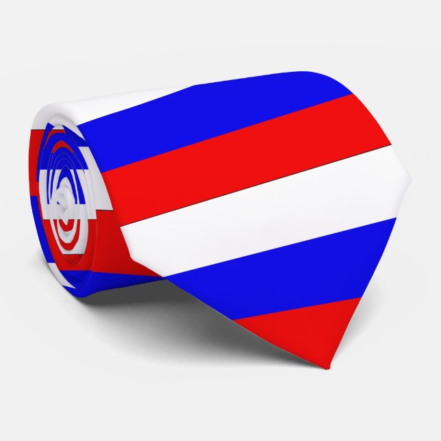 Russia flag tie (Rolled)
