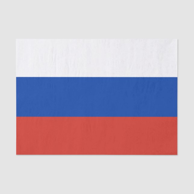 Russia Flag Tissue Paper (Front)