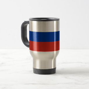 Russia Flag Travel Mug