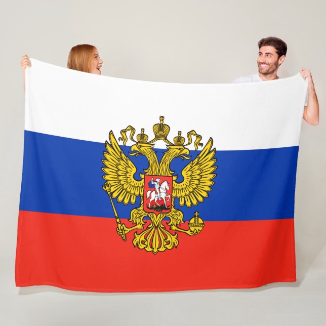 Russia Fleece Blanket (In Situ)