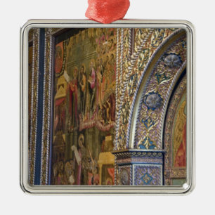 Russia, Golden Ring city of Yaroslavl. 17th Metal Tree Decoration