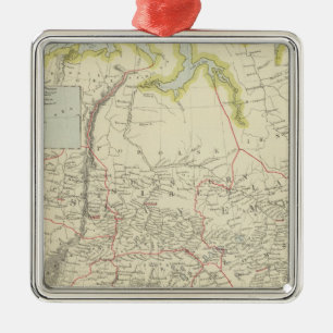Russia in Asia Metal Tree Decoration