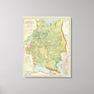 Russia in Europe 4 Canvas Print