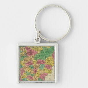 Russia In Europe Key Ring