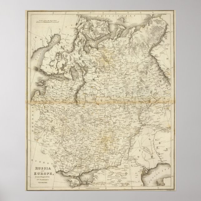 Russia in Europe Poster (Front)