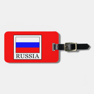 Russia Luggage Tag